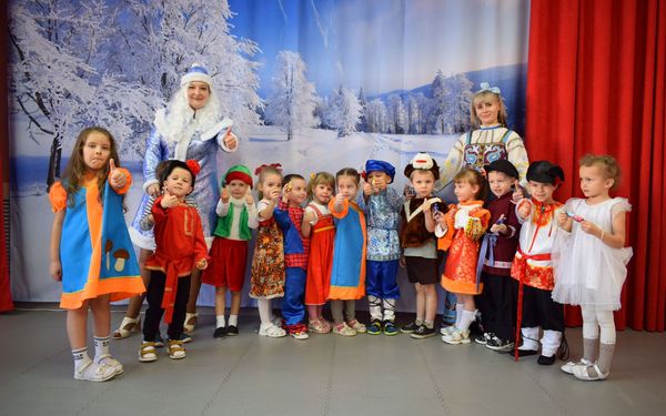 Брянские дошкольники весело встретили рождественские и крещенские праздники