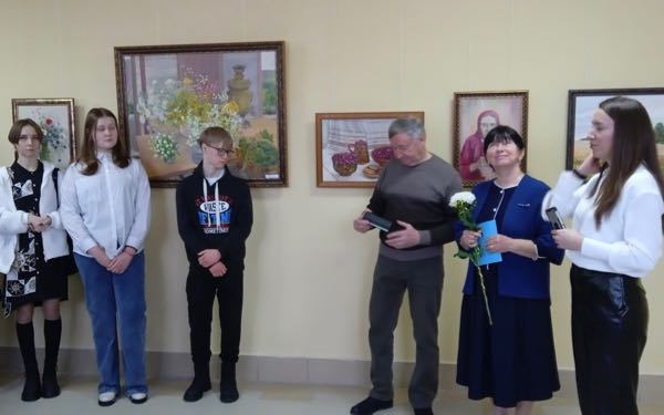 В Жуковке Брянской области открылась художественная галерея семьи Пугачёвых «Вдохновение»