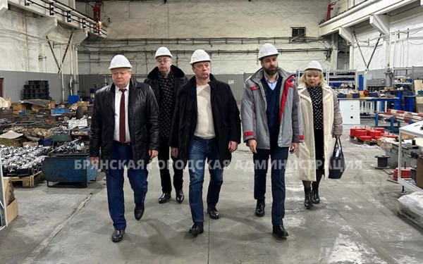 Вице-мэр города Брянска посетил предприятия в Володарском районе