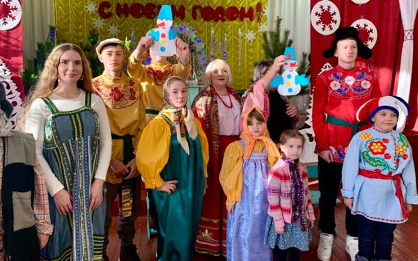 В Речицком СДК Жуковского округа состоялось рождественское торжество