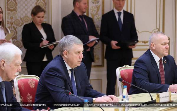 Александр Богомаз провёл встречу с Президентом Республики Беларусь Александром Лукашенко