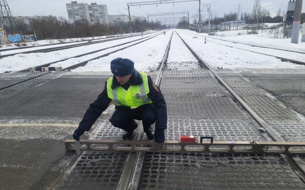 В Брянске подвели итоги оперативно-профилактического мероприятия «Железнодорожный переезд»