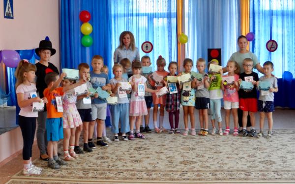 Инспектор ДПС в гостях у ребят