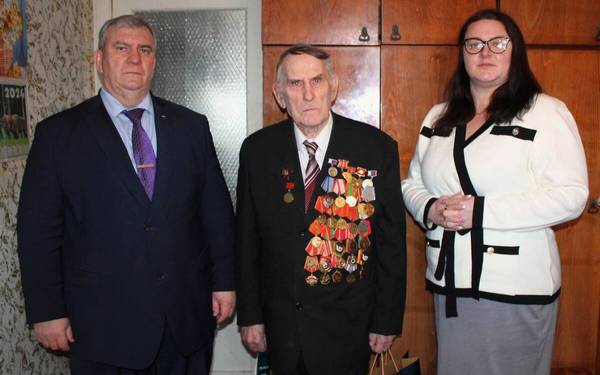 На Брянщине торжественно поздравили ветеранов с праздником