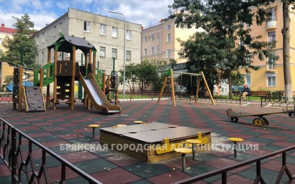 Советский район Брянска благоустраивается комплексно