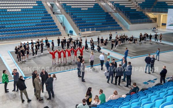 В Брянске проводят генеральные репетиции церемонии открытия чемпионата России по самбо