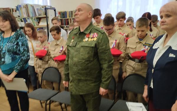 В библиотеке № 11 прошла встреча в честь Дня памяти о россиянах, исполнивших служебный долг за пределами Отечества