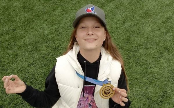 В народных играх ГТО Ника Тимохина завоевала золото