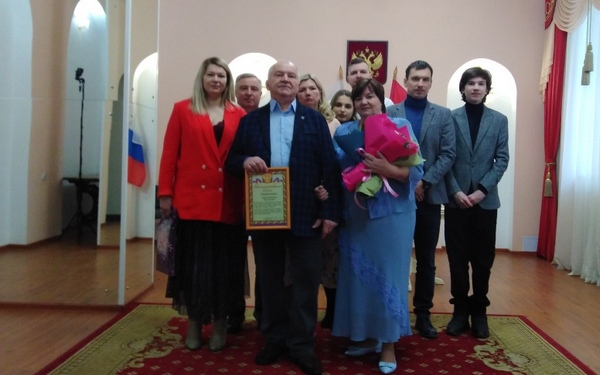 Супруги Погибельские из Брянска отметили золотой юбилей свадьбы