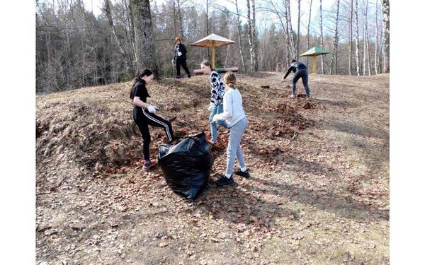 Брянские активисты почистили от мусора пляж «Молодёжный»