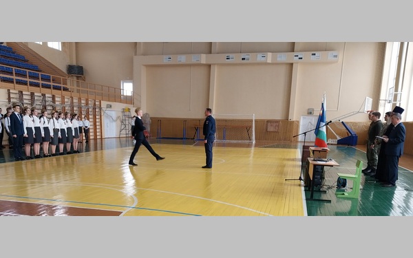 Севские школьники активно участвовали в месячнике оборонно-массовой и военно-патриотической работы