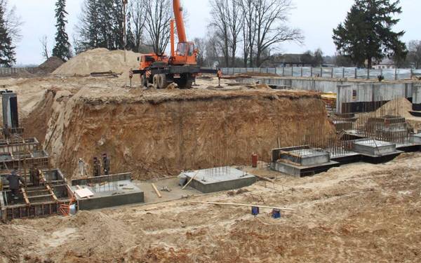 На Брянщине в посёлке Локоть активно строится спортивно-оздоровительный комплекс