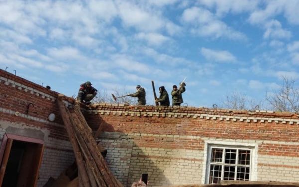 В Брасовском районе идёт капитальный ремонт Крупецкого сельского Дома культуры