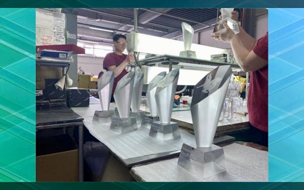 Кубки для чемпионов России по самбо изготовили брянские хрустальщики