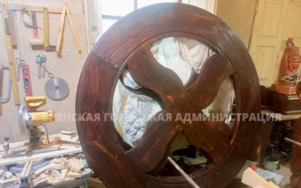 К новому парковому сезону преобразится один из главных символов парка-музея им. А.К. Толстого в Брянске – фонтан «Мельница»