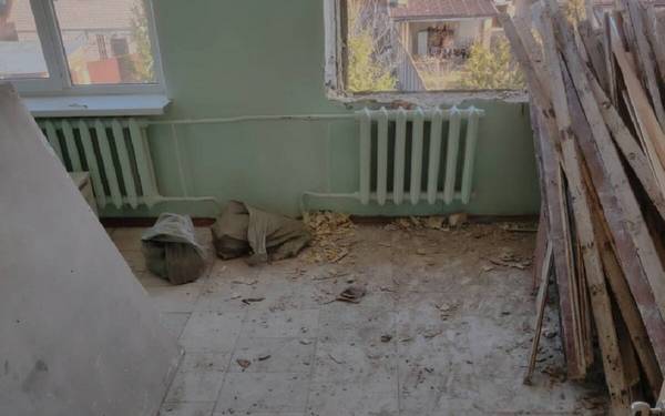 В кожвендиспансере на улице Куйбышева в Брянске начался капремонт