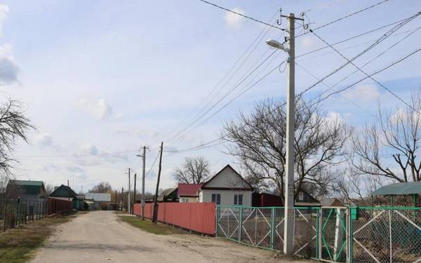 В Комаричах Брянской области появились уличные светодиодные фонари