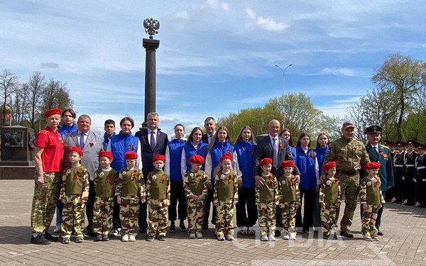 Региональный этап Всероссийской патриотической акции «Георгиевская ленточка» стартовал в Брянске