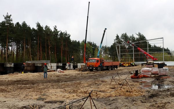 В Брянске возводится трёхэтажный Дворец зимних видов спорта