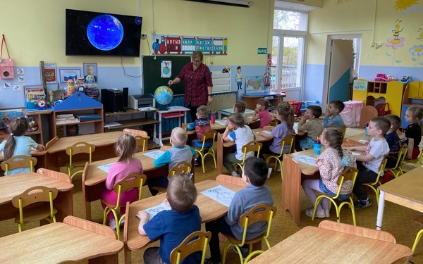 Брянским дошкольникам рассказывают о здоровье планеты Земля