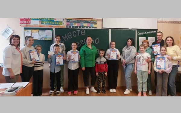 В брянской Жуковке соревновались семьи