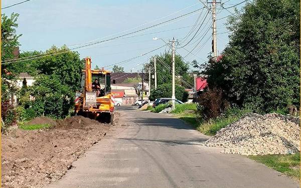 На улице Щукина в Брянске расширяют проезжую часть
