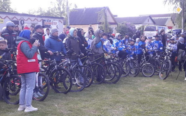 В Трубчевском районе прошёл велопробег «Дорогами Победы»