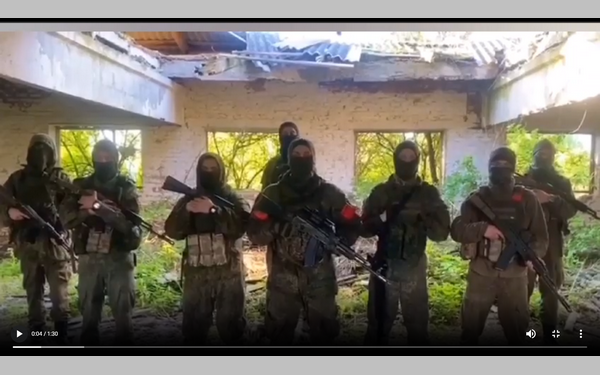 Жителям Брянщины видеопоздравление с Днём Победы передали участники СВО