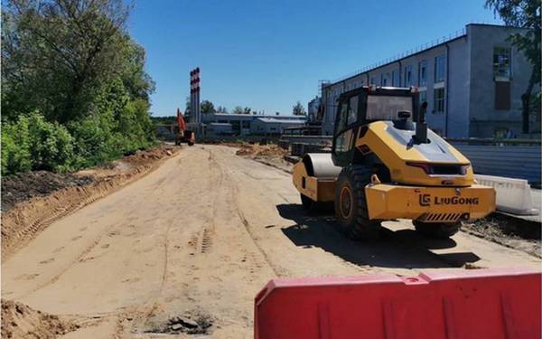 В брянском Сураже идёт строительство новой дороги