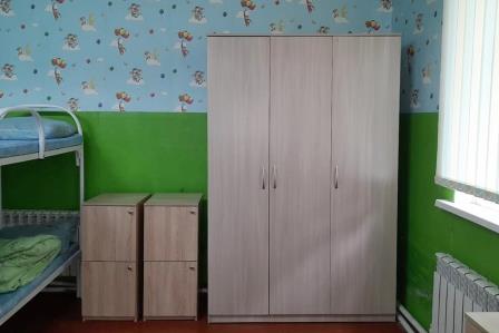 ИК-2 поставила комплект корпусной мебели в детский оздоровительный лагерь