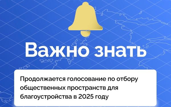В Брянской области проходит проходит голосование по отбору общественных пространств для благоустройства в 2025 году
