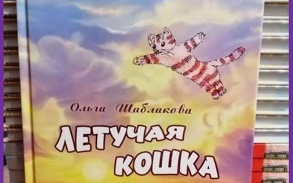 Заведующая библиотекой школы № 28 Брянска Ольга Шаблакова выпустила новую книгу для детей «Летучая кошка»