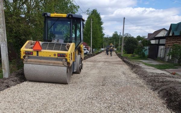 В Белых Берегах дорожники приступили к капремонту улицы Чкалова