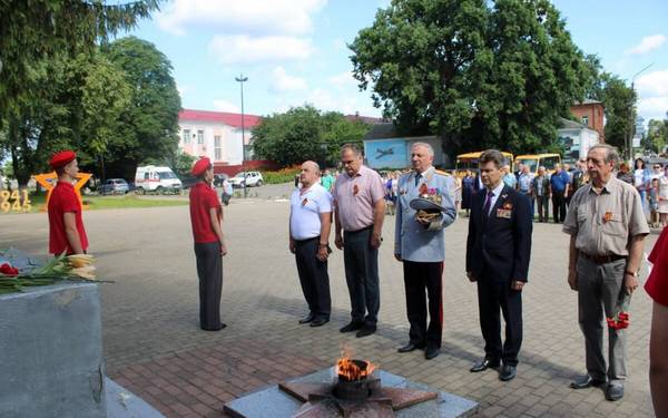 Память земляков, павших в годы Великой Отечественной войны, почтили в Стародубе