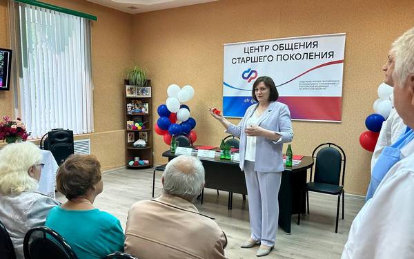 В Погаре на брянщине открылся четвёртый Центр общения старшего поколения