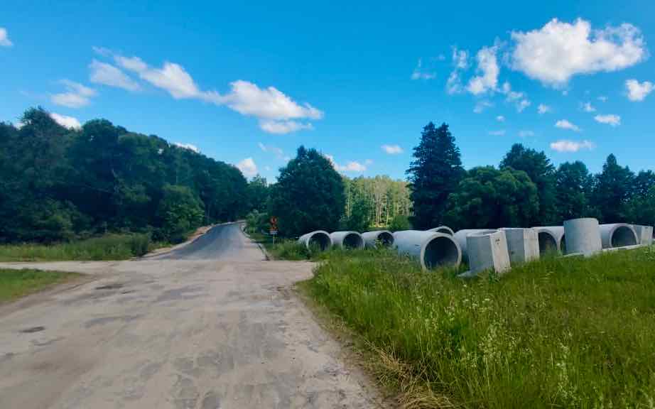 Ремонт дорог в Рогнединском районе Брянской области продолжается