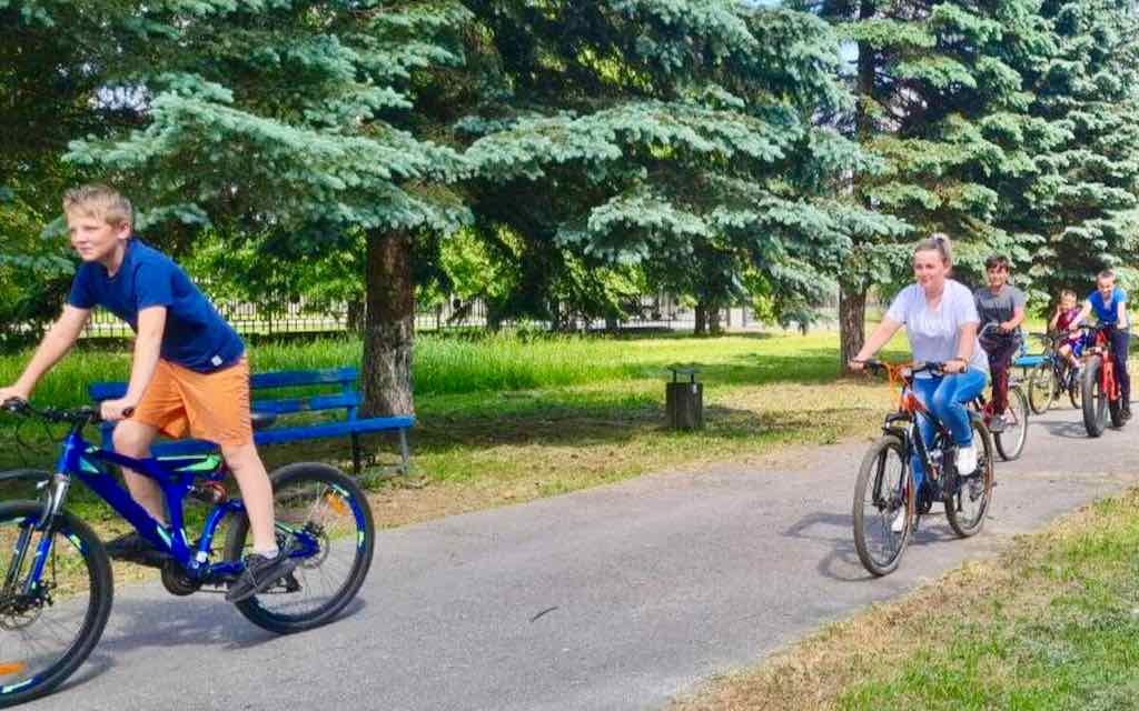 В Суземке Брянской области прошёл любительский заезд на велосипедах