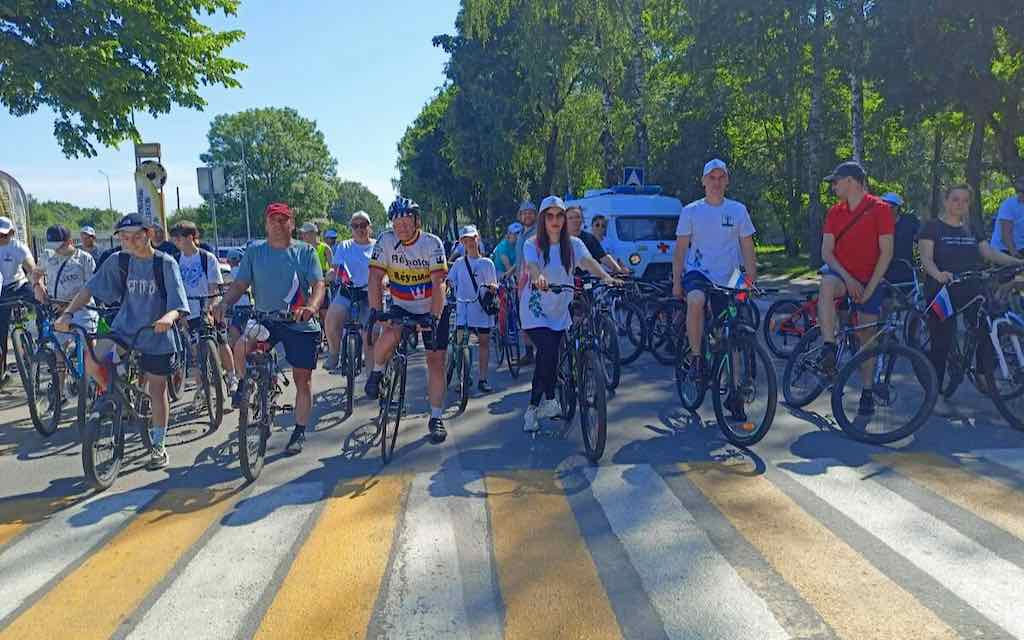 В Стародубском округе Брянской области состоялся велопробег