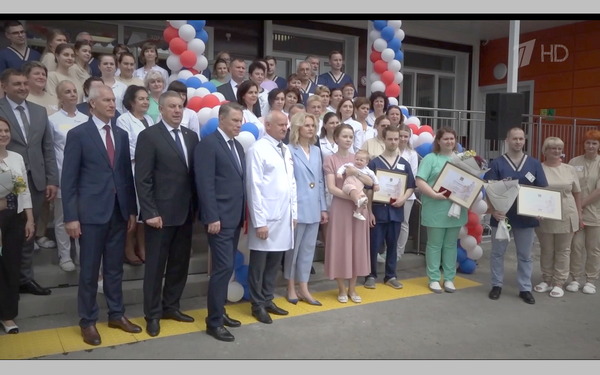 О вручении новых машин брянским учреждениям здравоохранения рассказали на Первом канале