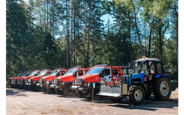 Парк брянских лесничеств пополнился на 8 единиц техники