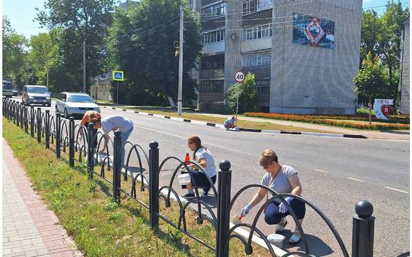 В преддверии Дня города в Унече провели санитарную пятницу