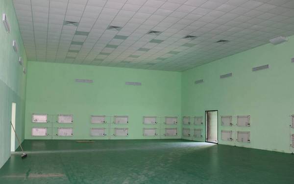 В Комаричах на Брянщине ремонтируют зал единоборств для бойцов тайского бокса и кикбоксинга