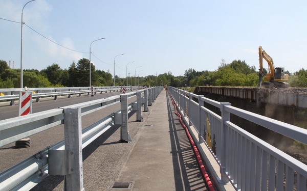 В брянском Фокино завершают строительство моста через Болву