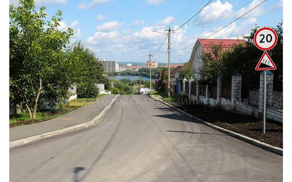 В Брянске завершился ремонт 1-го Городищенского переулка
