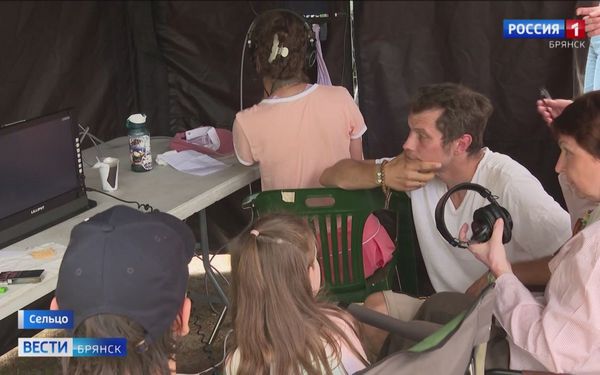 Лариса Садилова в Сельцо снимает новый фильм