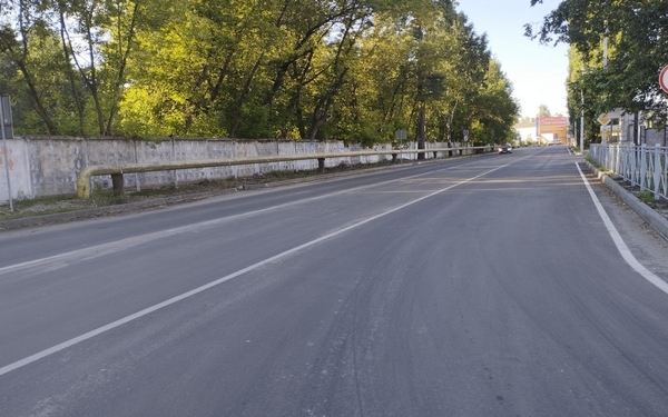 В рамках реализации нацпроекта в Брянске отремонтирована дорога от проспекта Московского до улицы Соборной