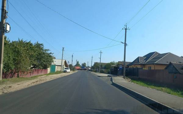 В Жуковке подходит к завершению капремонт улицы Учительской