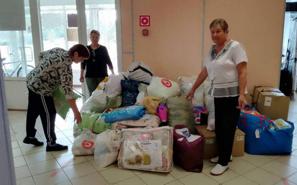 Жители Брянщины отправляют помощь пострадавшим курянам