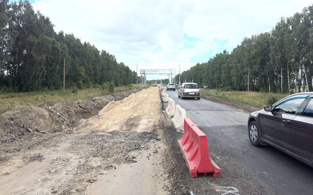 В Севском районе оборудуют автоматический пункт весогабаритного контроля