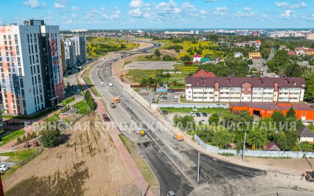 Улица Ильи Иванова в Брянске готова на 90%